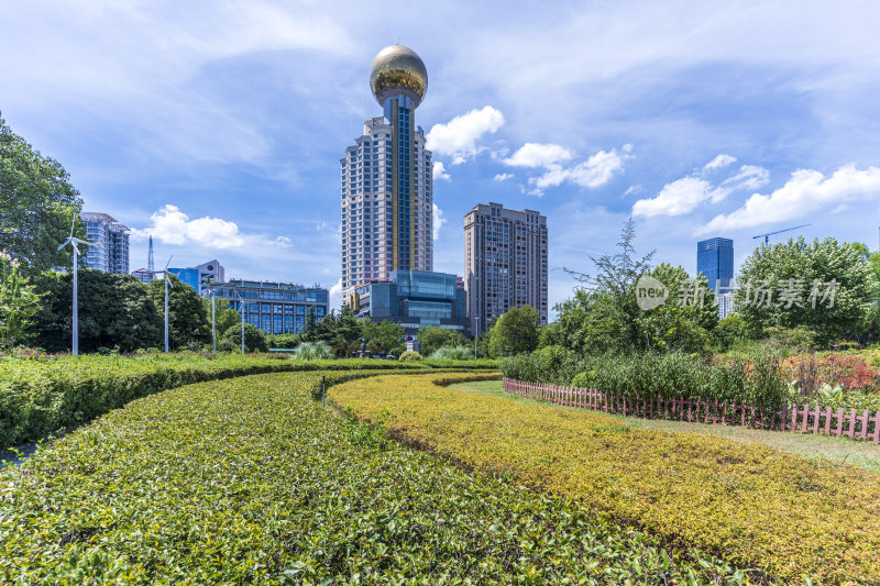 武汉汉口江滩公园风景