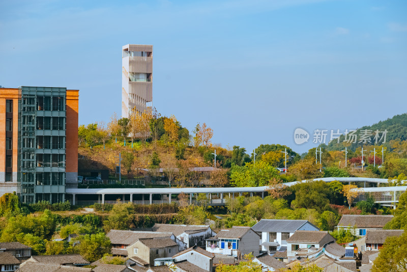 浙江宁波院士中心建筑风景