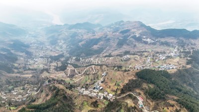 贵州沿河：冻雨.冰雪.雾