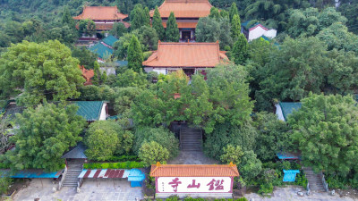 广西桂林监山寺航拍图