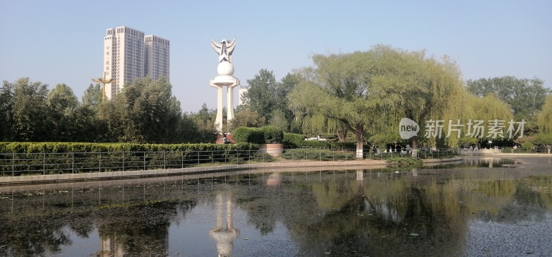 三河市燕郊公园美景