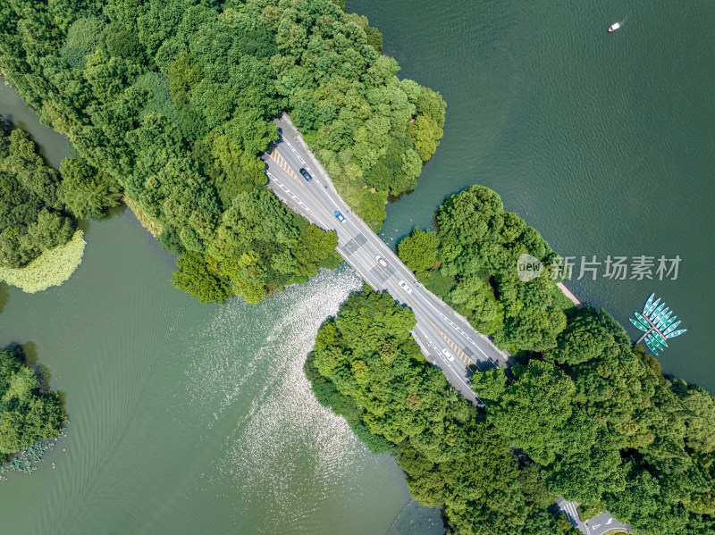 中国杭州西湖风景名胜区杨公堤