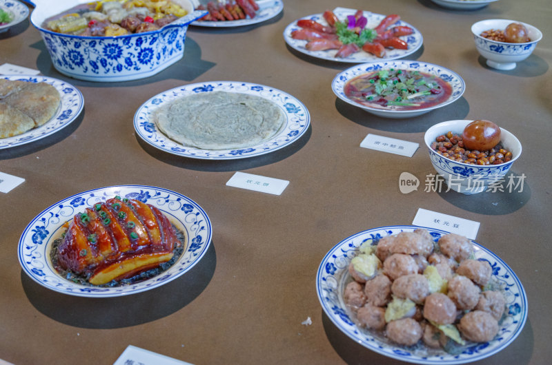 佛山顺德清晖园传统状元套餐中式宴会大餐