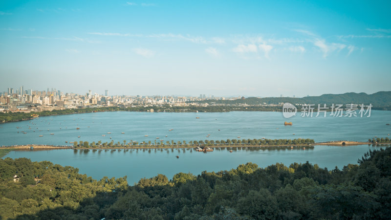 杭州西湖宝石山风景区