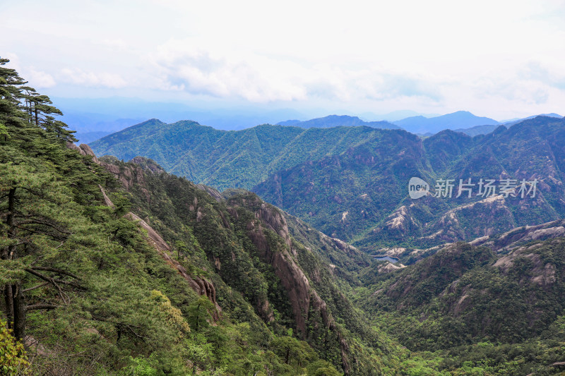 黄山登高自然风光