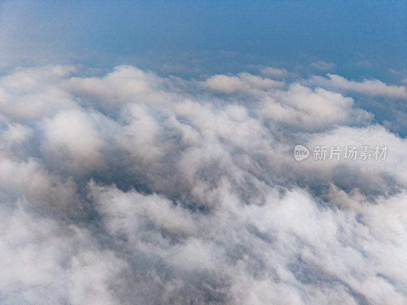 高空俯瞰云海景观