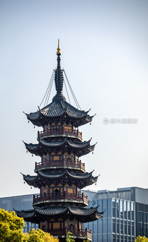 上海徐汇龙华寺龙华寺塔