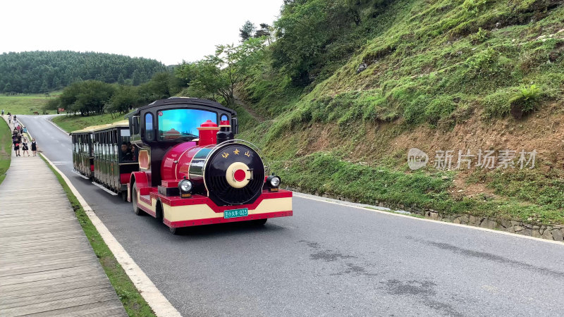 重庆武隆仙女山云上草原小火车