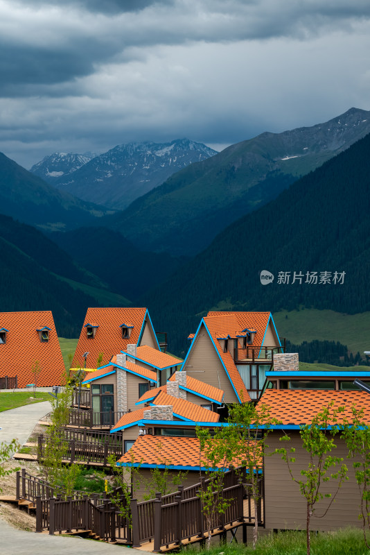 夏日，新疆喀拉峻大草原风光