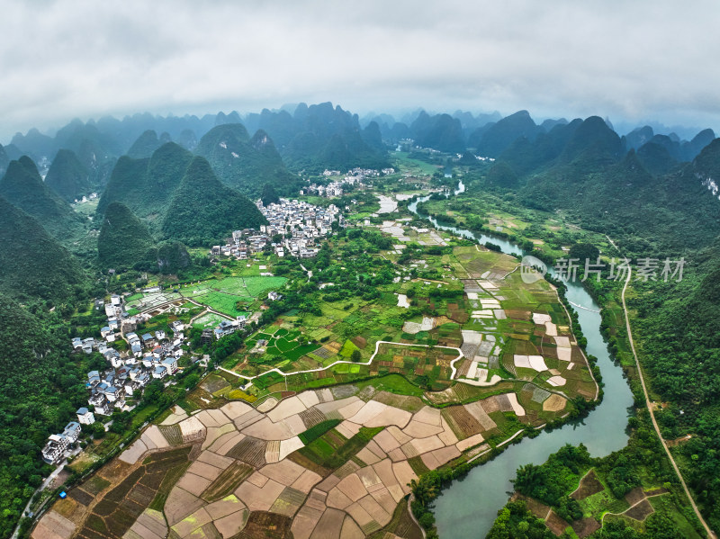 桂林遇龙河风光美景