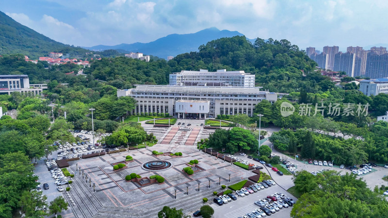 莆田市政府航拍图