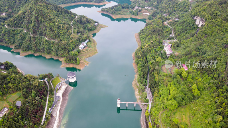 湖北恩施车坝河水库风景水资源