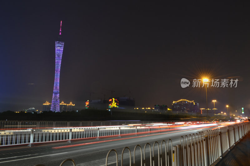 广州塔夜景