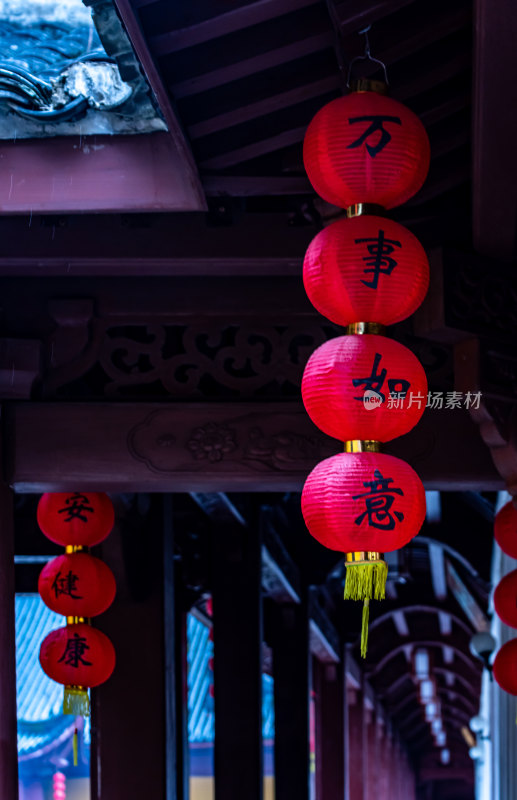 杭州灵隐飞来峰法镜寺景点景观