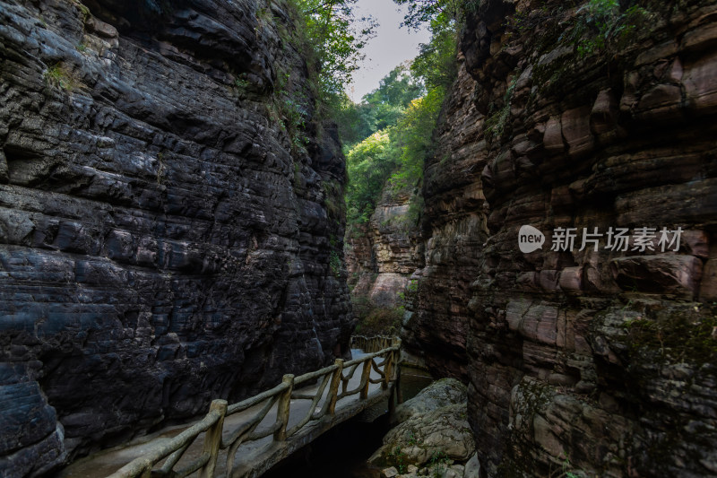 太行山大峡谷的壮丽风光