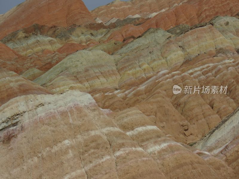 甘肃张掖七彩丹霞风景区旅游风光