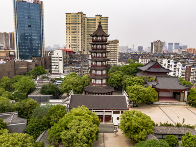 江西南昌城市风光景区拍摄