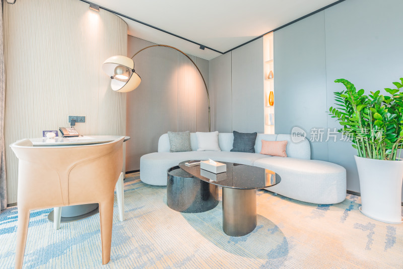 现代风格客厅室内场景