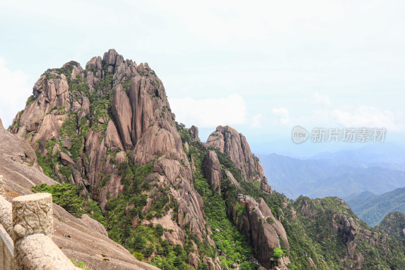 黄山登高自然风光