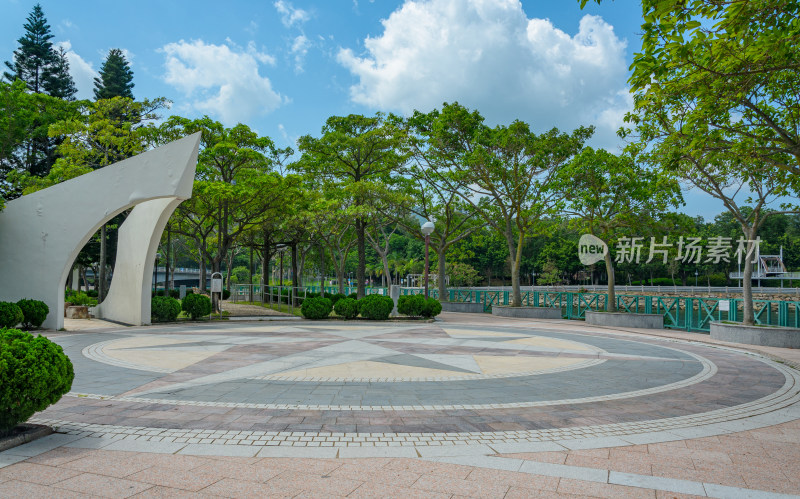香港大埔墟城市公园广场