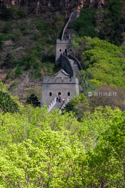 天津蓟县黄崖关长城景区自然风光