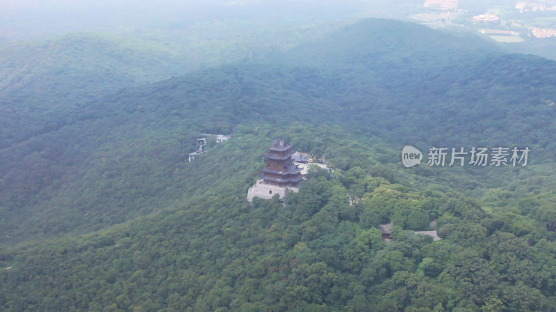 祖国大好河山安徽滁州琅琊山景区航拍