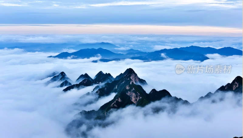 陕西华山美景