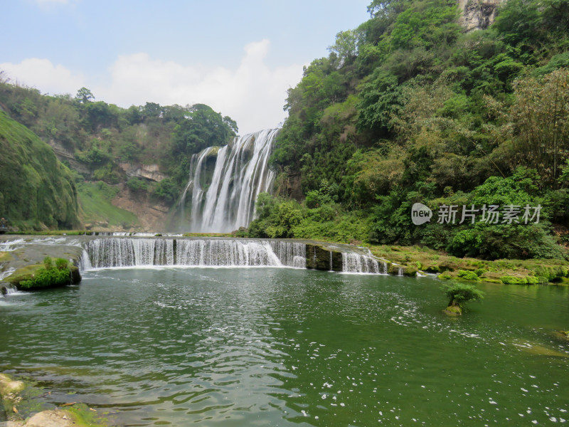 中国贵州安顺黄果树瀑布旅游风光