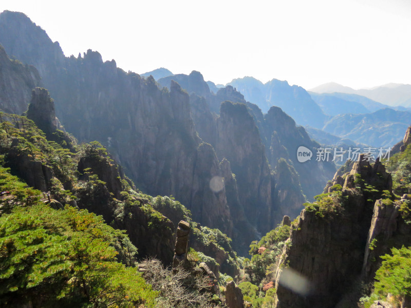 中国安徽黄山旅游风光