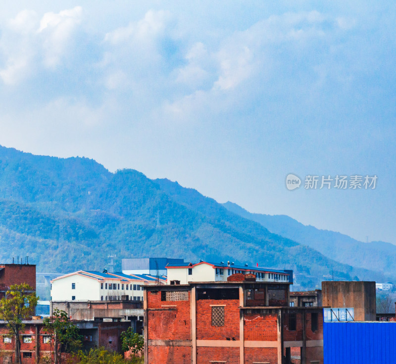 河南洛阳白云山风景区秋色