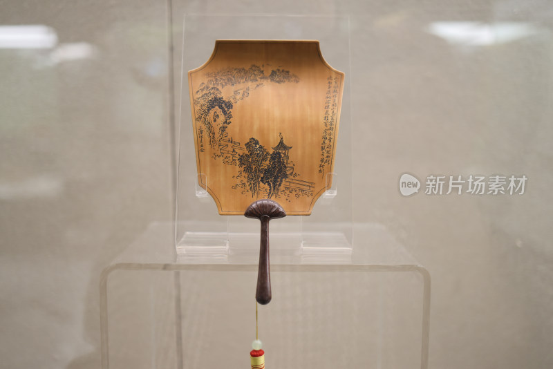 中国扇博物馆雕刻书画玉版扇
