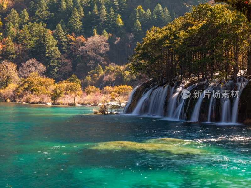 九寨沟秋景