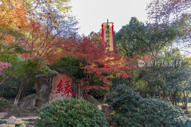 杭州栖霞岭黄龙洞景点风景