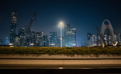 广州珠江新城夜景