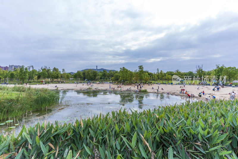 武汉江夏中央大公园风景