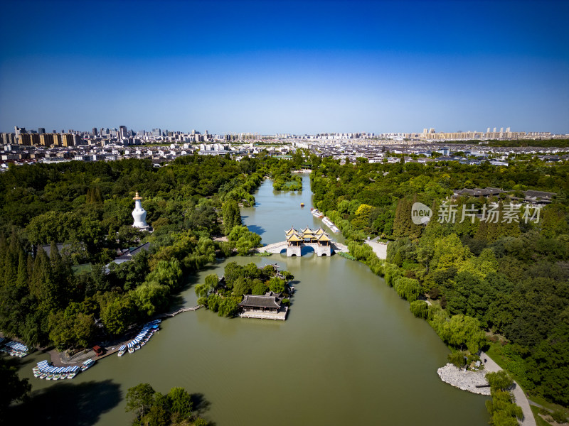 江苏扬州瘦西湖5a景区