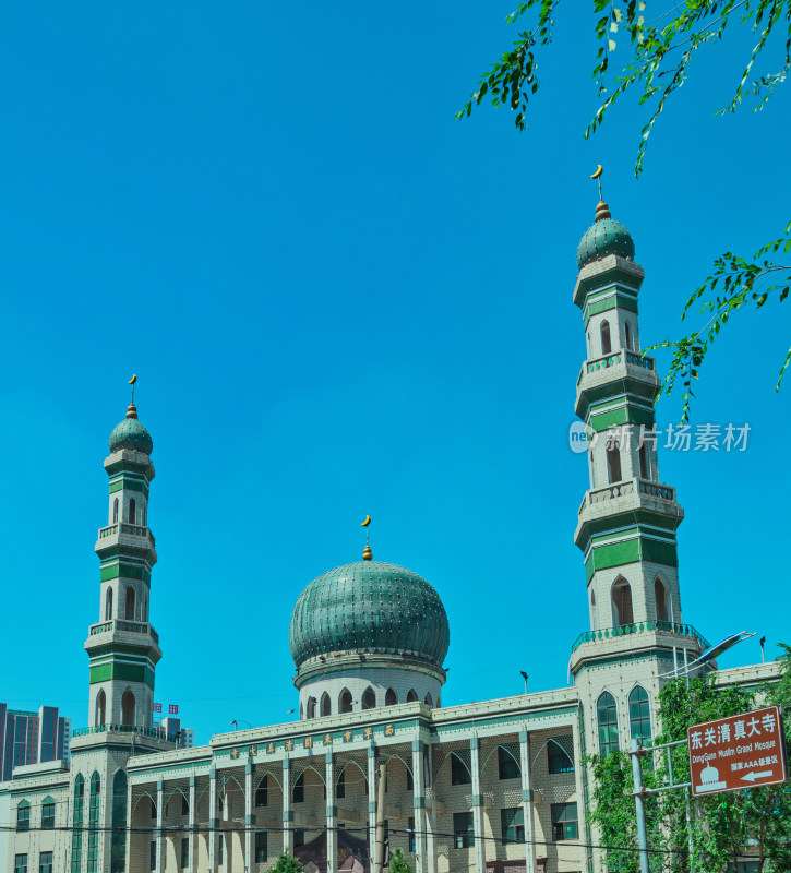 青海西宁市东关清真大寺古建筑