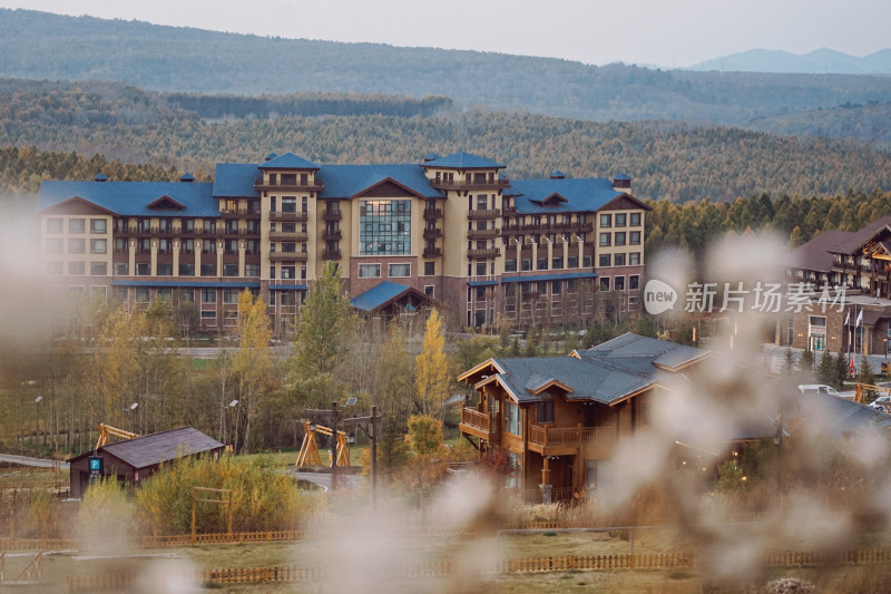 长白山鲁能胜地旅游度假区，秋天景色