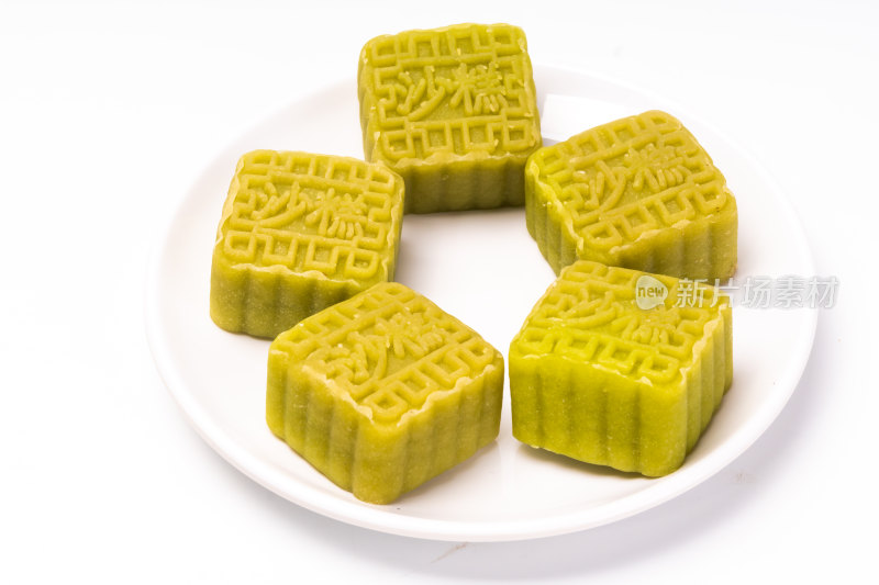 中国传统食品绿豆糕