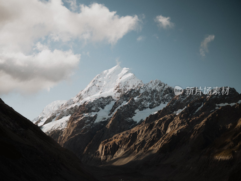 新西兰南阿尔卑斯库克雪山Mt Cook