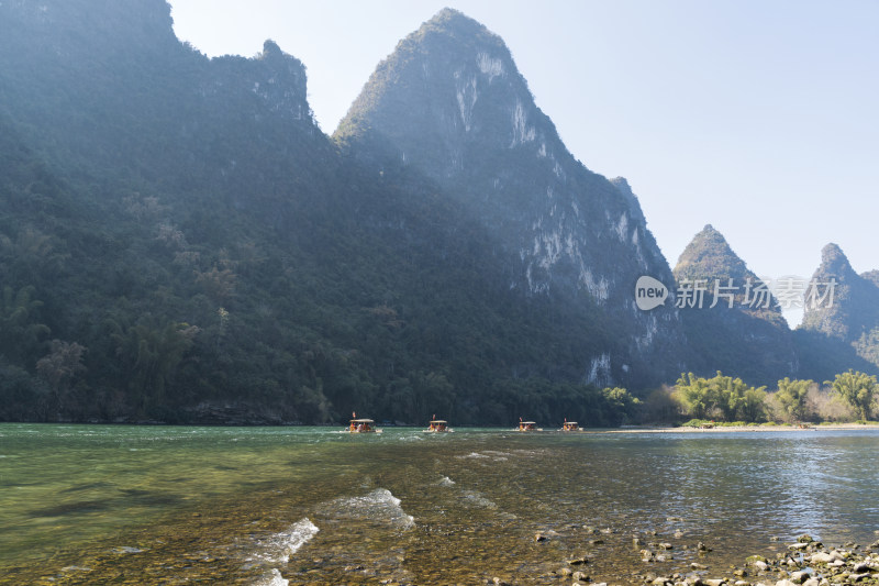 阳朔兴坪漓江山水风光