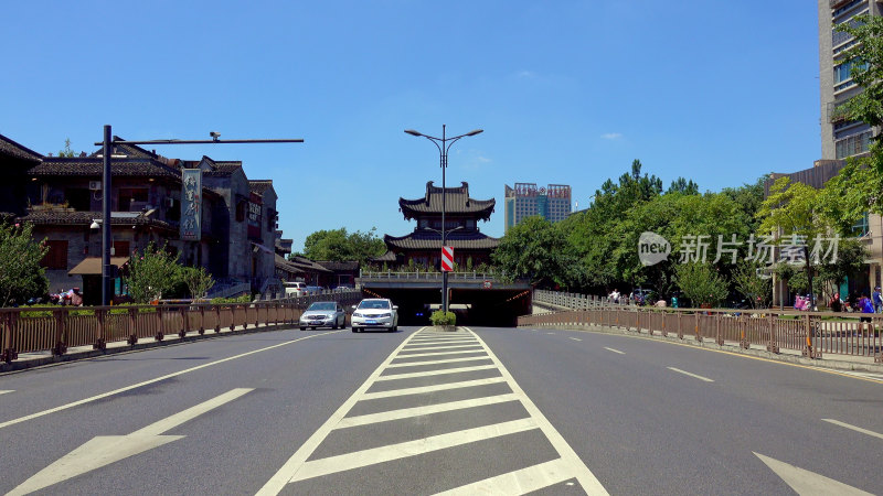 京杭大运河江苏扬州古邢沟