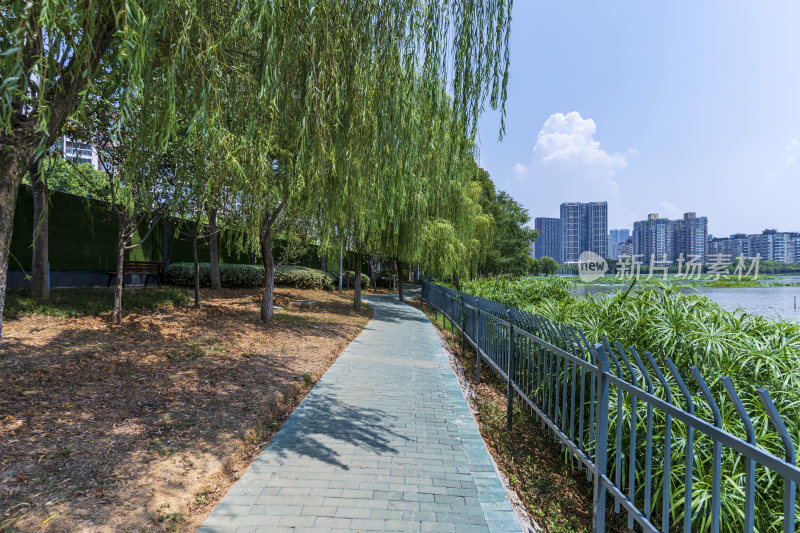 武汉洪山区南湖幸福湾公园风景