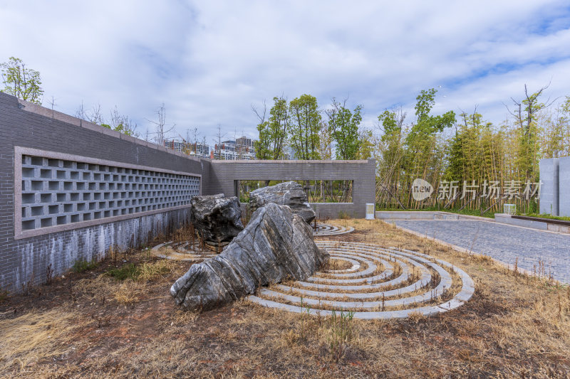 武汉江夏中央大公园风景