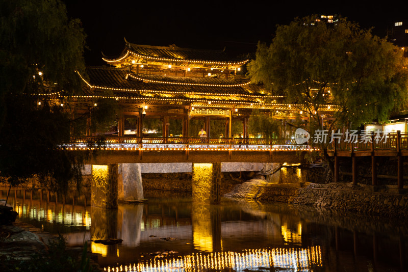 贵州西江千户苗寨夜景