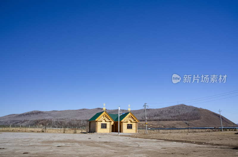 内蒙古自治区呼伦贝尔室韦木建筑