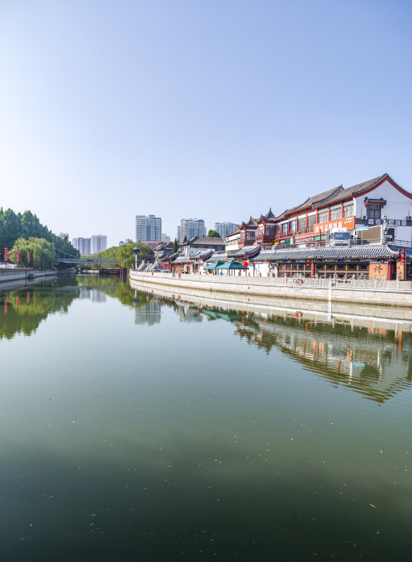 山东济宁古运河东大寺竹竿巷景观