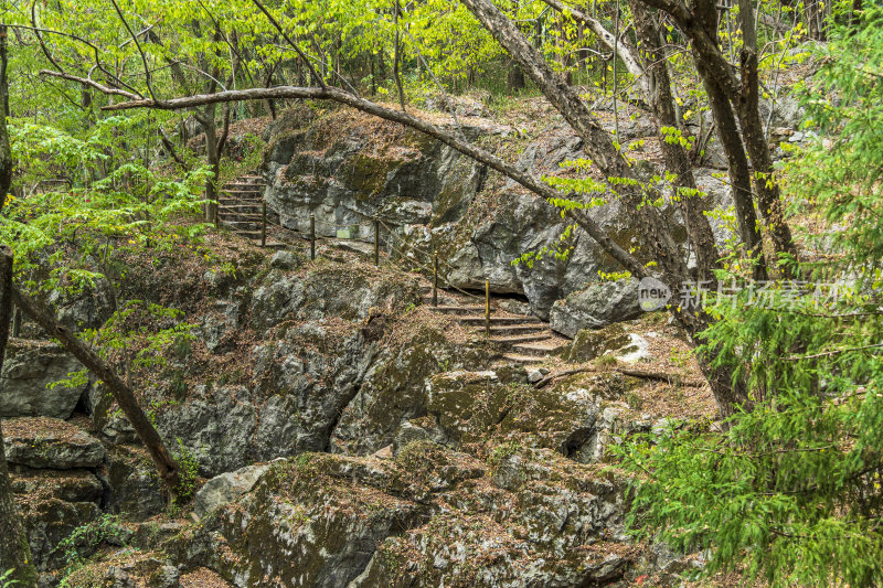 武汉江夏区白云洞景区风景