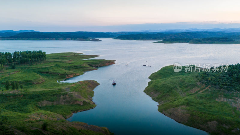 中国江河黄河生态湿地环境