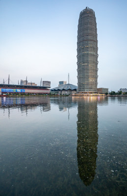 郑州千禧广场玉米楼建筑景观